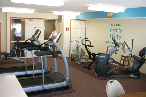 craft and exercise room